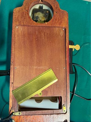 Radio/Reloj Réplica Teléfono Antiguo Eléctrico