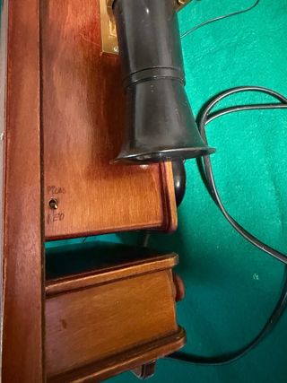 Radio/Reloj Réplica Teléfono Antiguo Eléctrico