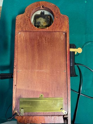 Radio/Reloj Réplica Teléfono Antiguo Eléctrico