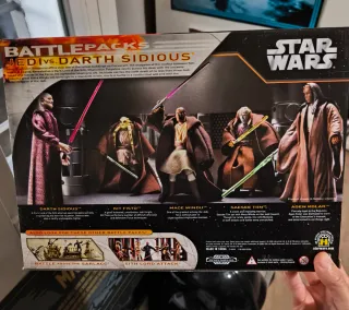 Star Wars Battle Pack Jedi vs Darth Sidious