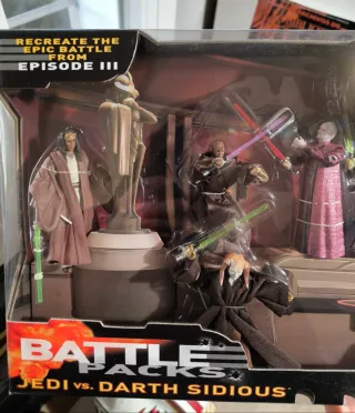 Star Wars Battle Pack Jedi vs Darth Sidious