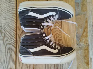 Zapatillas Vans Ward Hi Altas Negras Talla 36