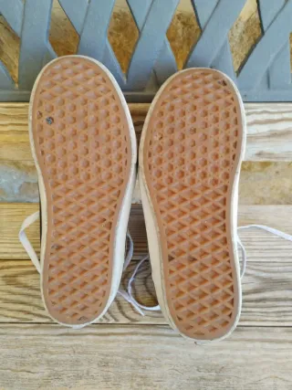 Zapatillas Vans Ward Hi Altas Negras Talla 36