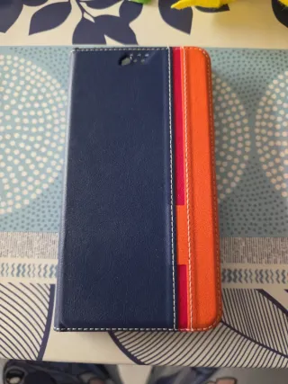 Carcasa BQ V Plus Azul y Naranja