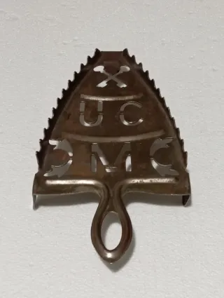 Pie de plancha antiguo