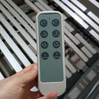 Cama articulada eléctrica + colchón viscoelastico