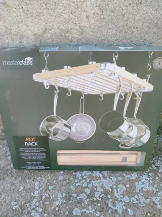 Porta pentole Masterclass a soffitto