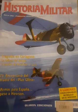 REVISTA ESPAÑOLA HISTORIA MILITAR (LOTE)