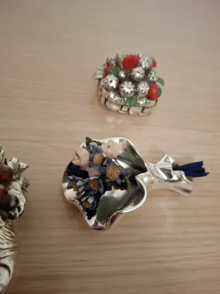 Lotto 3 soprammobili in Argento 925 -Made in Italy