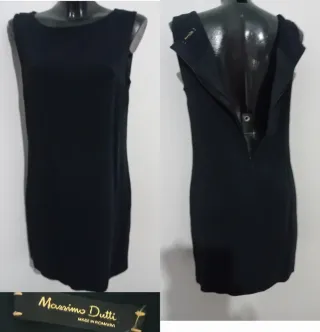 Tubino nero Massimo Dutti tg L 40Eu/46It