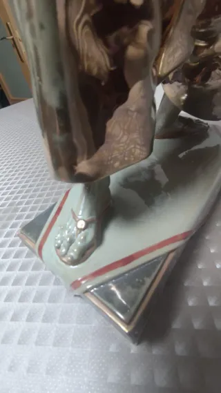 Figura Porcelana Algora Chino