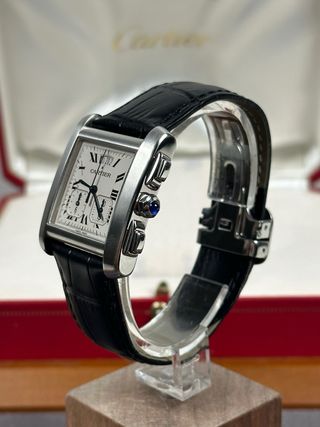 Cartier Tank Française Ref. 2531 Cronógrafo