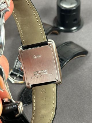 Cartier Tank Française Ref. 2531 Cronógrafo