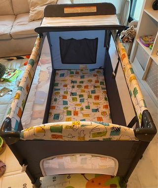 Cuna de Viaje COSTWAY Convertible 5 en 1
