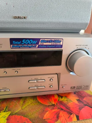 Home Cinema Sony 5.1 Plata