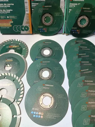 Pack Discos Corte y Desbaste PARKSIDE