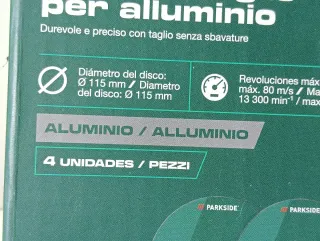Pack Discos Corte y Desbaste PARKSIDE