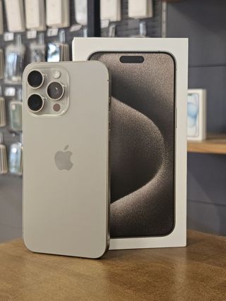 IPHONE 15 PRO MAX 256GB TITANIO BAT. 100%