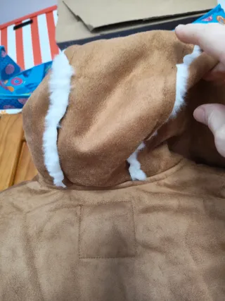 Casaco fofinho caramelo Lefties 18-24m