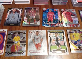 LOTE DE 1100 CROMOS DE FUTBOL VARIADOS INTERNACION