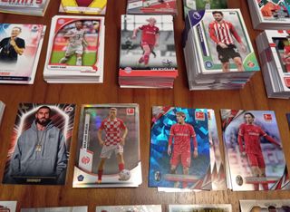 LOTE DE 1100 CROMOS DE FUTBOL VARIADOS INTERNACION