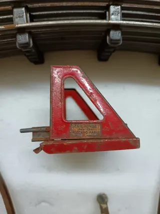 LOTE VÍAS, DESVÍOS Y PIEZAS MECCANO HORNBY/ JEP