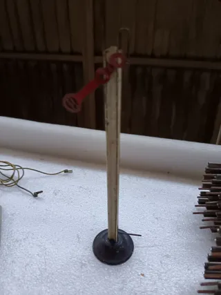 LOTE VÍAS, DESVÍOS Y PIEZAS MECCANO HORNBY/ JEP