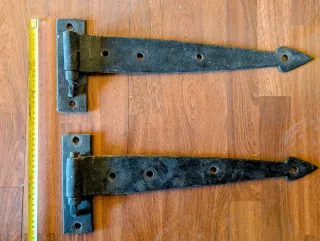 Bisagras antiguas hierro forjado