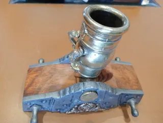 Cañón bombarda antiguo decorativo