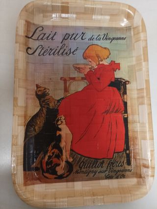 Bandeja Vintage Bambú Lait pur