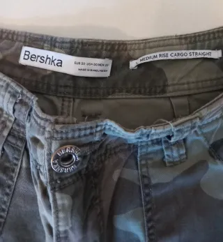 Jeans Cargo Mimetici Uomo