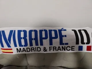 Bufanda Mbappé Real Madrid Francia