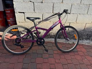 Bicicleta 24 pollici viola