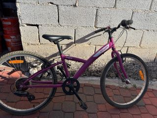 Bicicleta 24 pollici viola