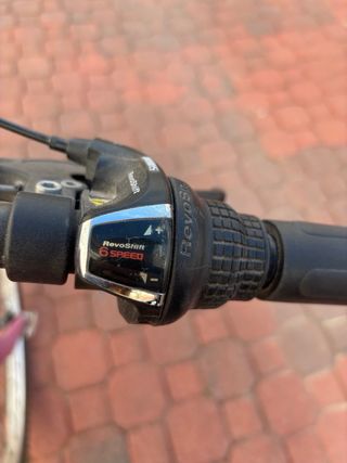 Bicicleta 24 pollici viola