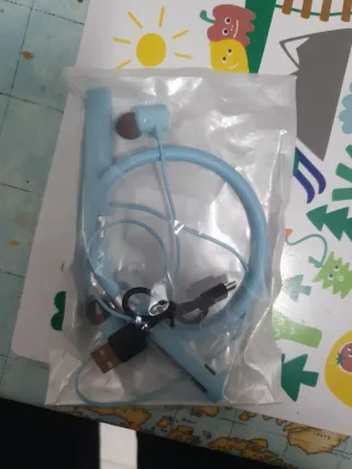Auriculares Bluetooth Inalámbricos Azul