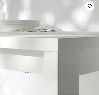 Mesa comedor/ cocina IKEA VIHALS blanca 125x74
