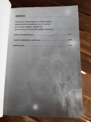 Exobiología. Manual de la Flota Estelar