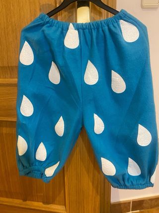Disfraz Nube/Gotas Agua Talla 7-9 años