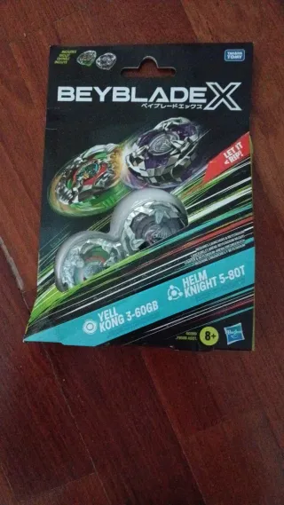 Beyblade X Helm Knight 5-80T Yell Kong 3-60GB