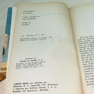 Novela EL HAKIM, de John Knittel