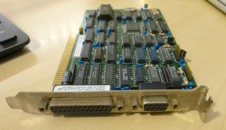 Tarjeta gráfica ISA 8 bits DGA CGA/Hercules V8383