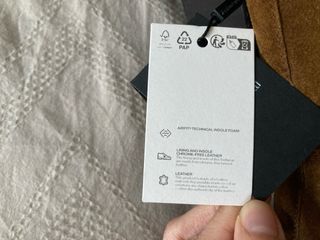 Botines piel serraje camel Massimo Dutti