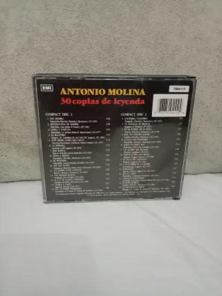 Antonio Molina - 30 Coplas de Leyenda CD