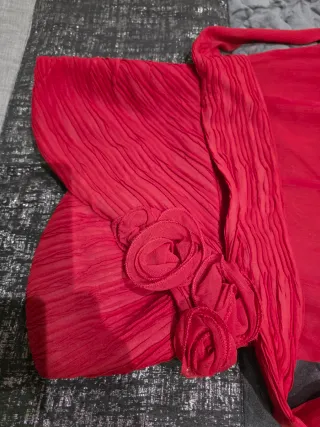 Vestido de fiesta o evento rojo