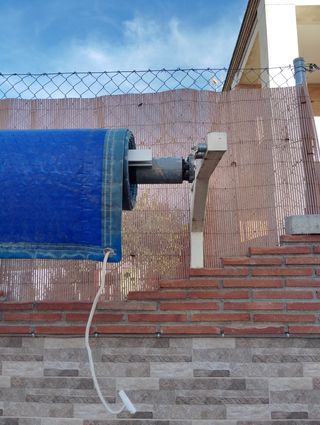 Burbujas piscina motor