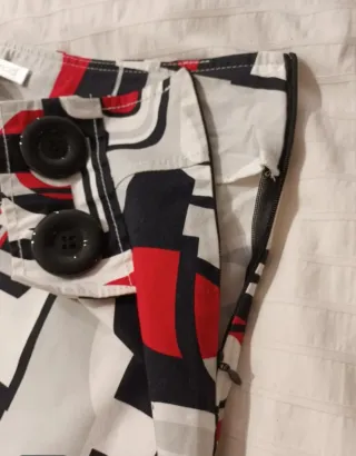 Minifalda Promod Estampada