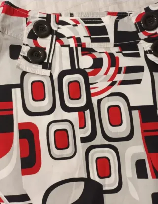 Minifalda Promod Estampada