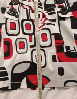 Minifalda Promod Estampada