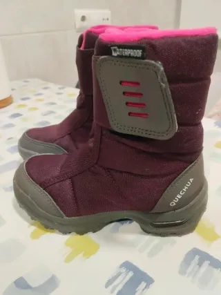 Botas de nieve Quechua niña talla 29
